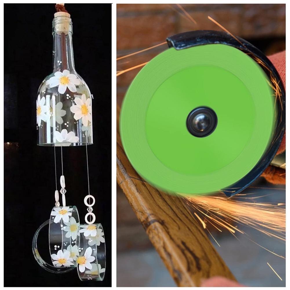 Угловая шлифмашина типа 100 Диск для резки стекла Быстрый Зеленый