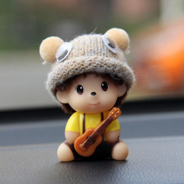 Dashboard Car Figure 3 Brothers + Non-slip pad,Korean Car Acc