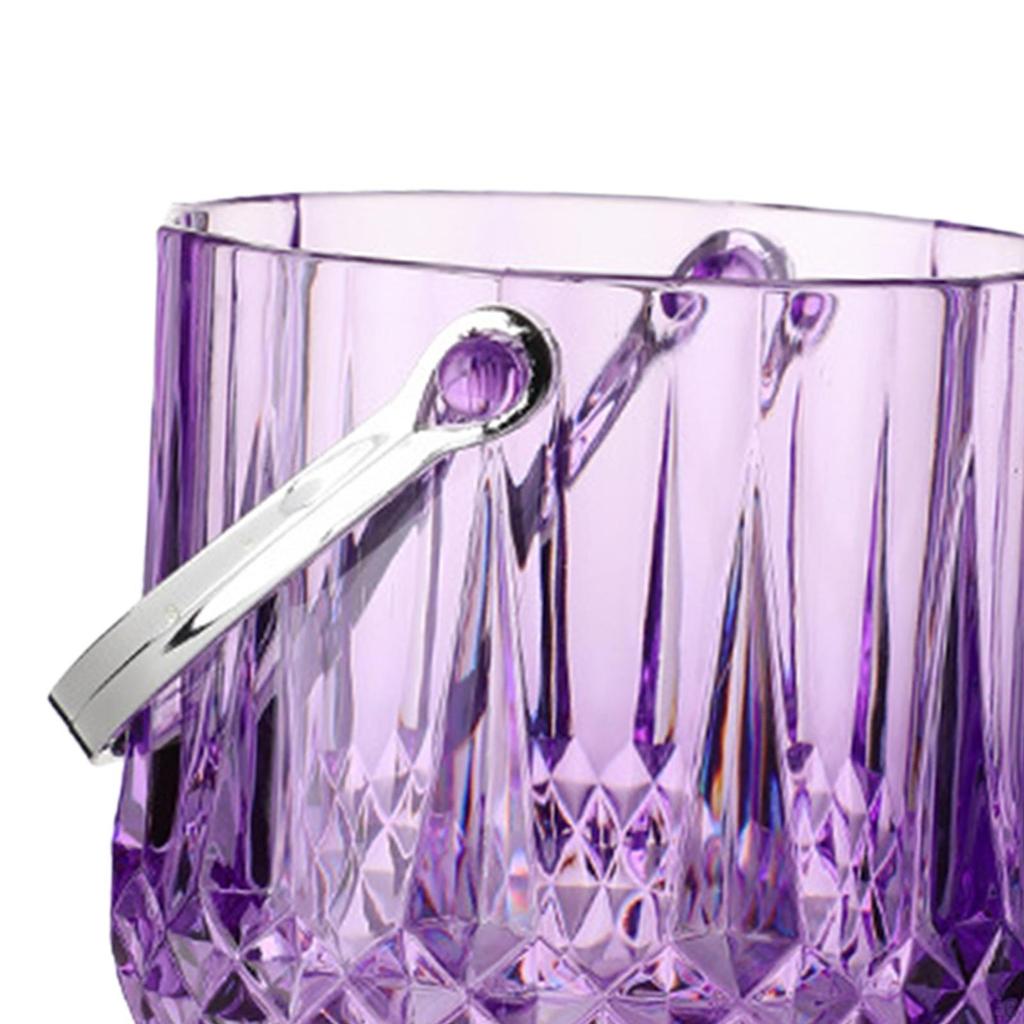 Bucket, Party Beverage Bin, Ice Container Drink Chiller, Bucket Acrylic Storage Tub for Home Bar