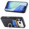 For iPhone 17 Pro Case Card Slots Ring Holder Kickstand Phone Cover