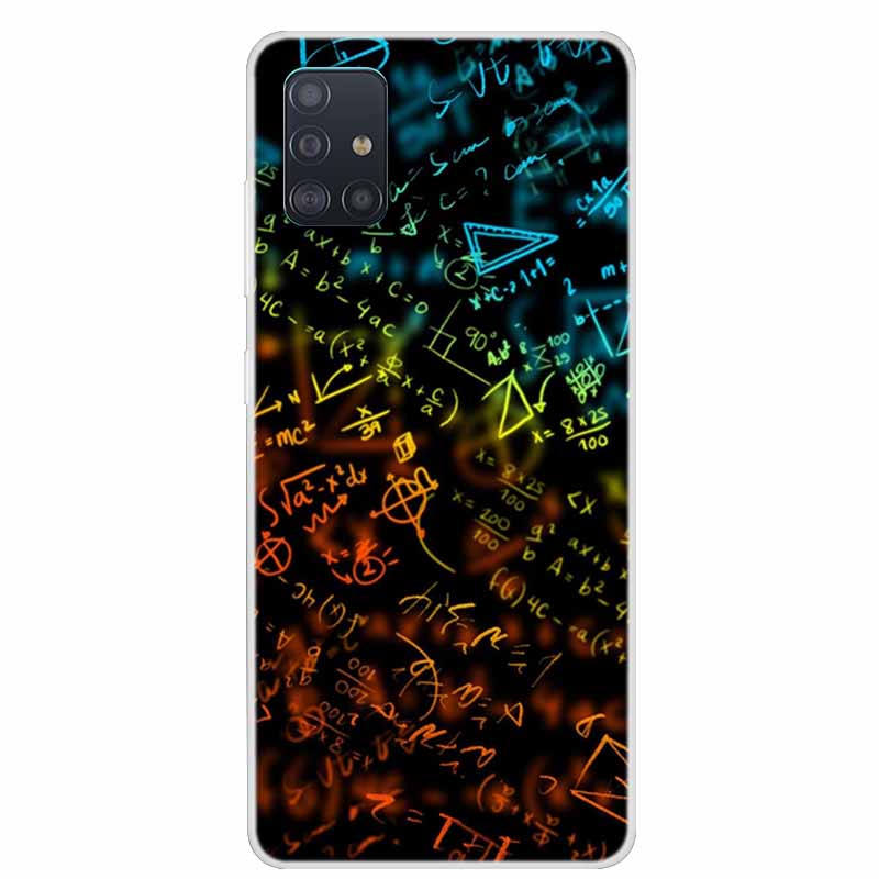 Для чехла Samsung Galaxy A71 A51 M31 Чехол M31S Мягкий силиконовый задний чехол для Samsung A71 M31S Чехол A 51 Ударопрочный чехол M31 Чехол