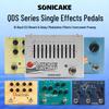 Педаль эффектов для электрогитары Sonicake QDS: Акустический предусилитель, Басовый дилей, Реверберация, Десятиполосный эквалайзер