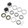 2 Set Trailer Wheel Hub Bearings Kit 12192TB Trailer Grease Seals Dust Cover and Cotter Pin for 1 Inch 2000‑2200 LB