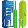 Intelligent Rotating Electric Toothbrush, Rechargeable Rotary Toothbrush Compatible with Oral B Replacement Electric Brush Heads
