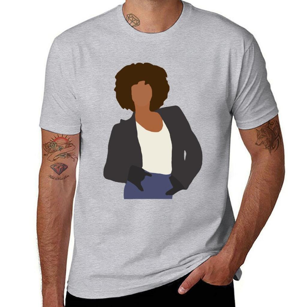 Whitney Tshirt customs design your own Short sleeve tee boys whites korean fashion plain t shirts men