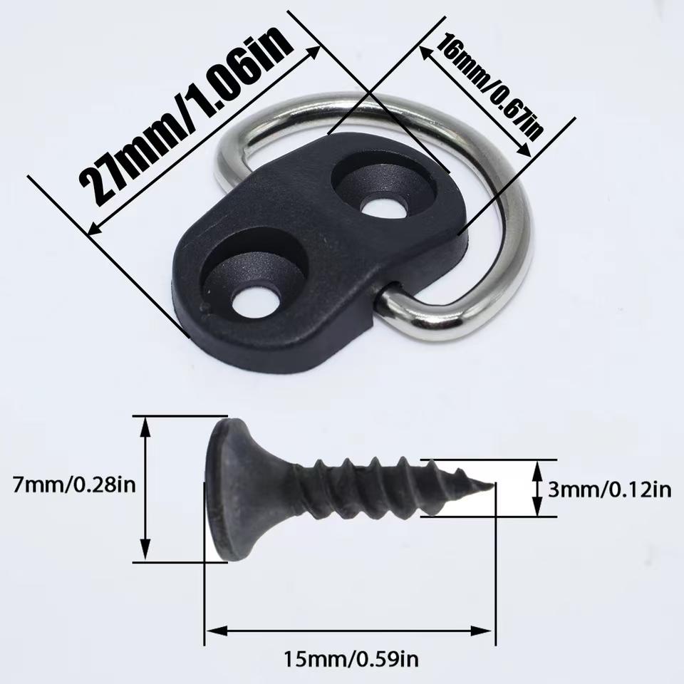 4 комплекта, аксессуары для напольных крючков для багажника, напольная сетка для багажника, крепежный крючок, кольцевая петля, комплект для крепления сетки для плоского экрана