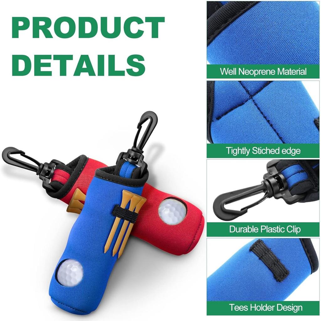 1 шт. держатель для клюшки для гольфа, сумка для переноски мяча для гольфа, держатель для клюшки для гольфа, брелок для ремня, аксессуары для подарков для гольфа