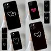 Милый Чехол-Сердечко Для iPhone 17 Pro Max 14 13 12 11 15 16 Pro Max mini Plus 16e 17 Air Cover Funda