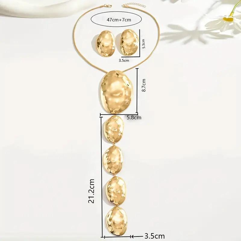 Fashion  Jewelry Set Necklace  Earrings  For Women Ladies