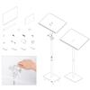 Modern Style Transparent Acrylic Podium Lectern Host Stand