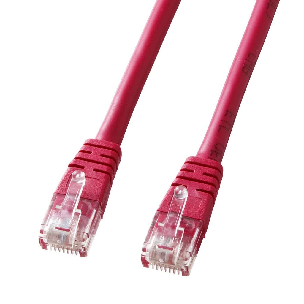 SANWA SUPPLY Enhanced Category 5 Single-Core LAN Cable, 30m, Red, KB-T5T-30RN