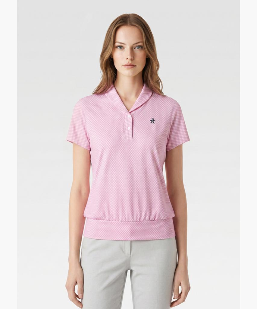 Meonsingweeo Women'S Season Pattern Cooling T-Shirt Pink Mr222Lst62