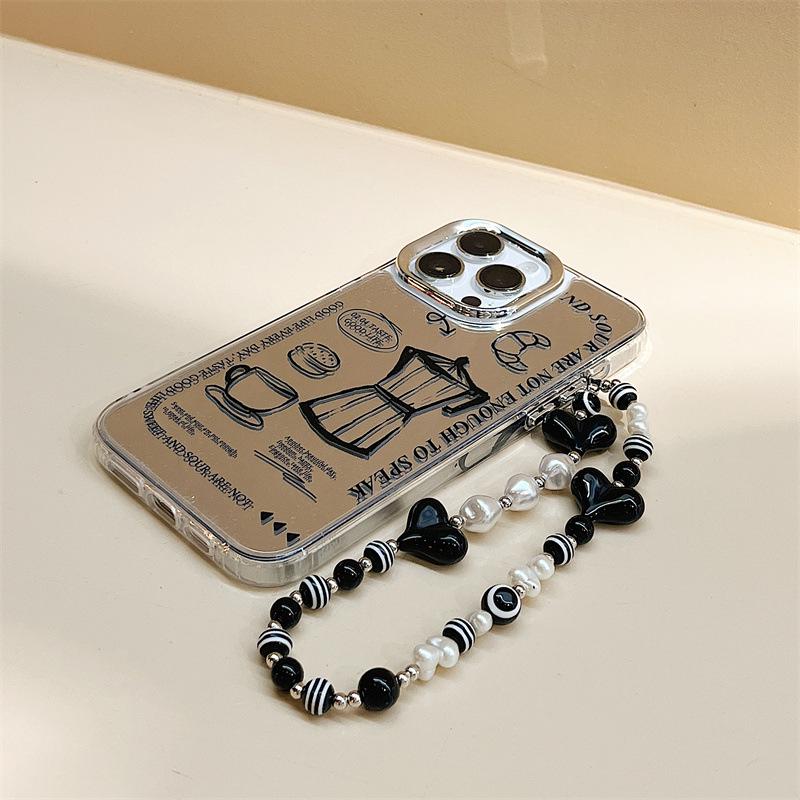 Zhitai Apple 14 iPhone15Pro Чехол-браслет, 16ProMax 3-в-1 Зеркало, 14-е поколение.