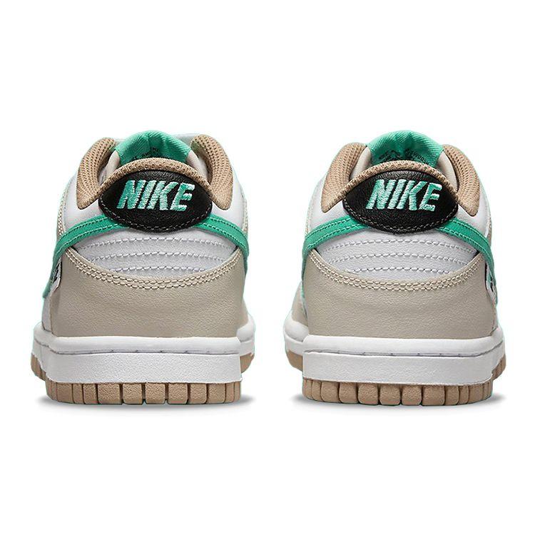 Nike Детские кроссовки Dunk Low GS Split White Tan Mint DX6063-131