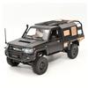 MN Model Toyota Land Cruiser 79 Overland Specification 1/12 Scale Outdoor Radio Control Car MN-82S RTR 4WD RC Car Rock Crawler RTR (Driving Set) with