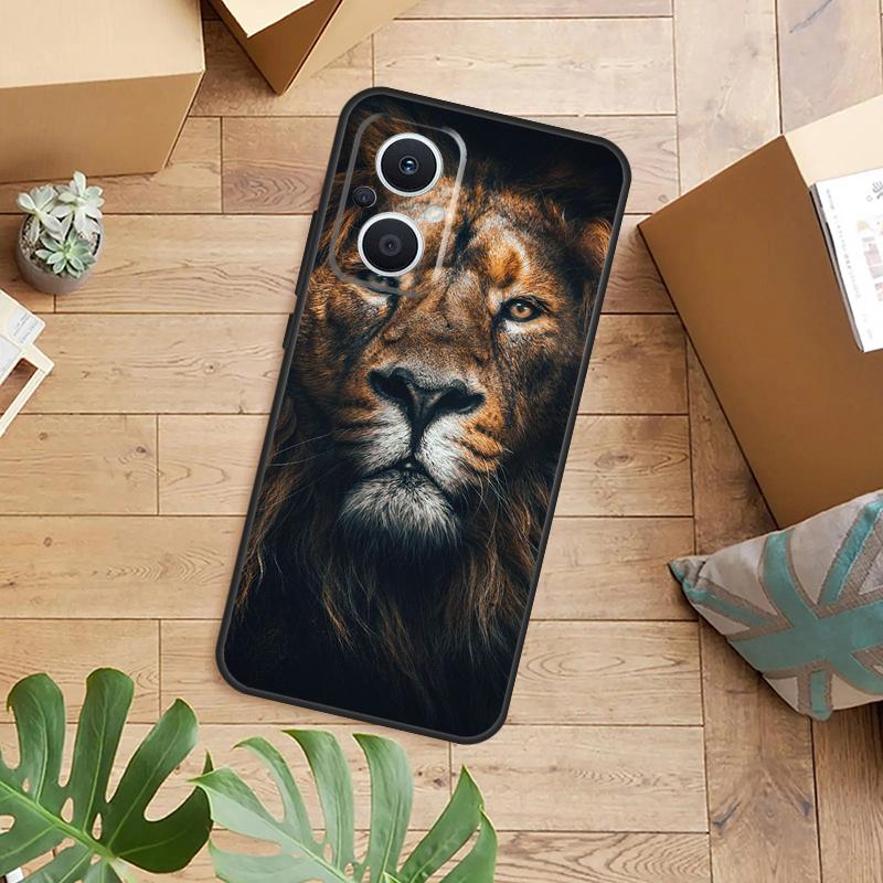Lion Head Case For OPPO Reno 13F 14F 12F 10 11 12 13 14 Pro 8T 7 8 Lite OPPO Find X9 X6 X5 X8 Pro Cover