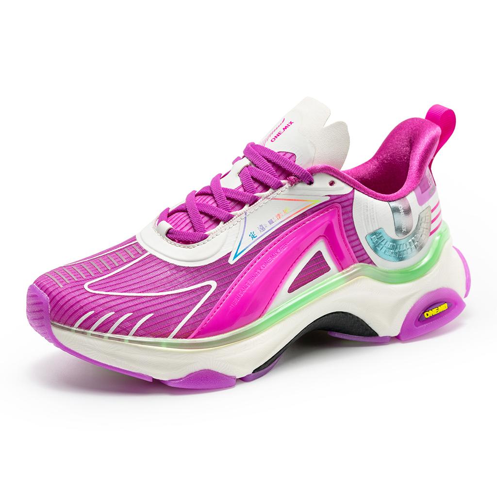 onemix Профессиональные кроссовки из углеродного волокна для мужчин. Летние кроссовки из углеродного волокна в стиле ретро. Дышащая износостойкая спортивная обувь на открытом воздухе на шнуровке.