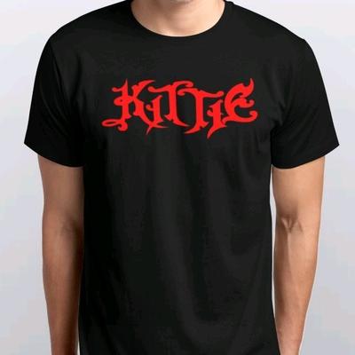 ФУТБОЛКА С КОТЕНКОМ Все размеры S M L XL XXL 3 4 XL цвета Черный, Белый