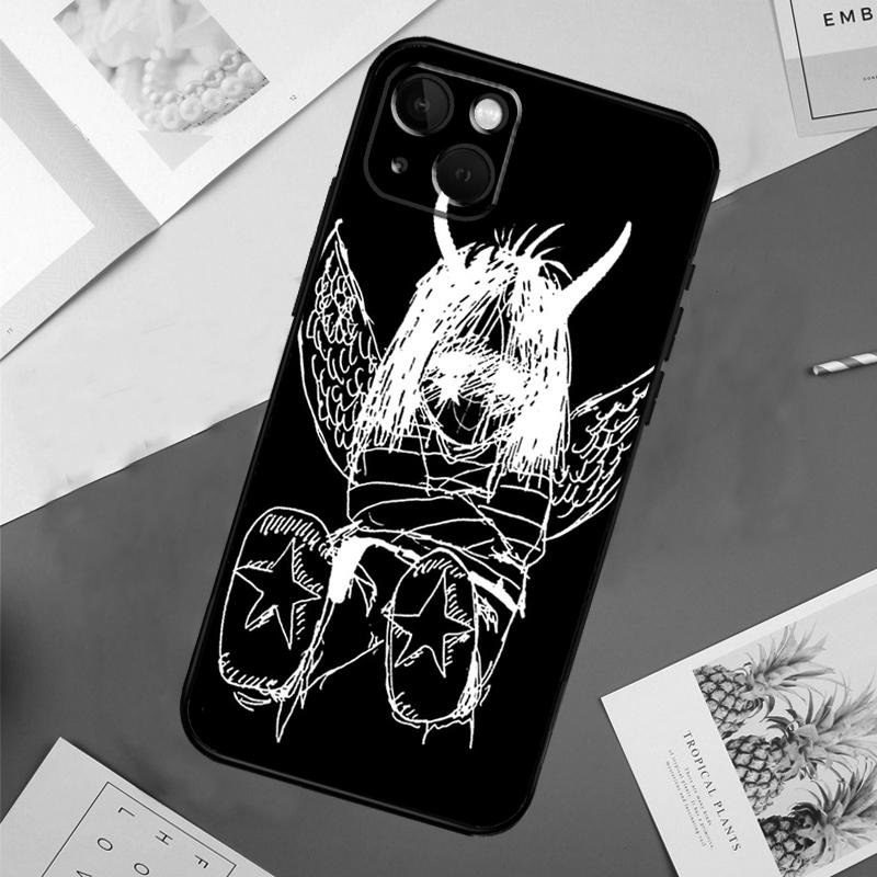 Чехол Drain Gang для iPhone 14 15 16 Pro Max 11 12 13 Mini X XR XS Max Plus Задняя крышка телефона