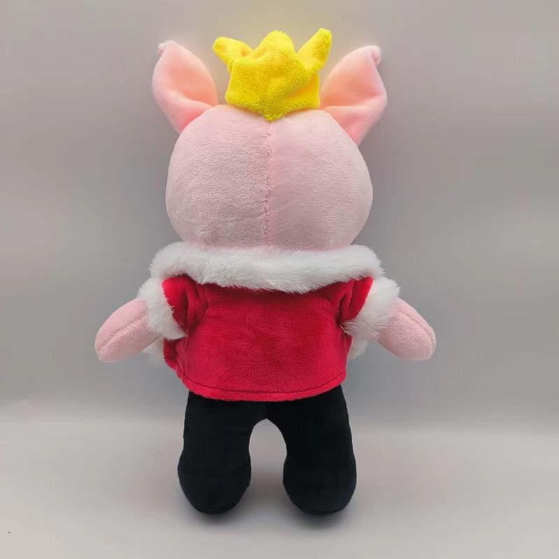 30 см мультфильм Technoblade 1 фут физическая передняя плюшевая игрушка 30 см аниме милые мягкие мягкие куклы-свиньи для детей на день рождения, Рождество