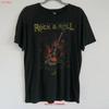 Rock Roll Hall Of Fame We All Bleed Gray T Shirt Size M Vintage Versatile Streetwear Soft Designer Clothes