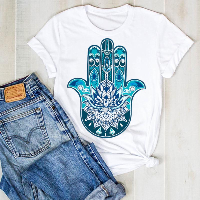 Womens Tshirt Summer Butterfly Cute Fashion 90S Print Ladies Tee Female Top Shirt Clothes Graphic Lady Tops Clothing