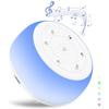 Desktop White Noise Machine Sleep Sound Machine Sleeping & Relaxation For Baby Sleep Soother With 7 Colors Night Lights