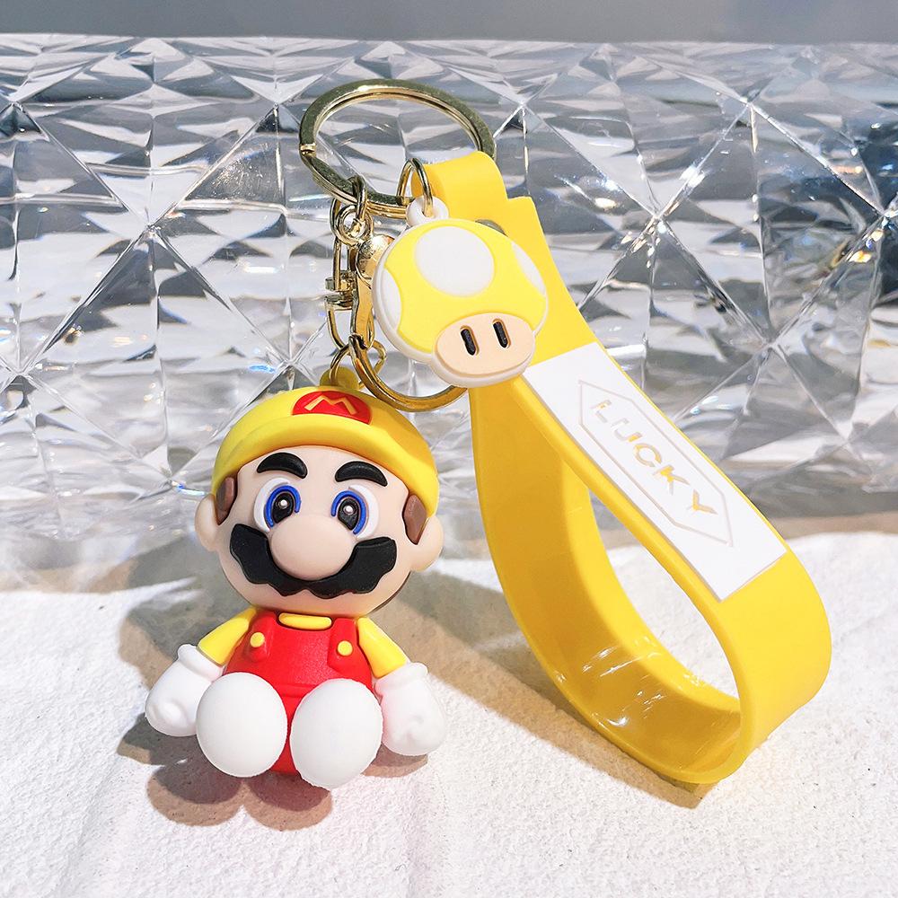 27 Стилей Брелок Super Mario Bros Фигурка Действия Милый Мультяшный Персонаж Игрушка Кукла Модель Украшение Подарок Ребенку на День Рождения