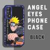 Japanese Anime Square Frame Phone Case for iPhone 13 Pro 12 Mini 11 6 6s 7 8 Plus Samusng Vivo Soft TPU Shockproof Cellphone Back Cover Cases
