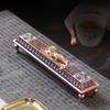 Enamel Dragon Sleeping Incense Box Household Desktop Decoration Alloy Line Incense Burner Indoor Tea Ceremony Incense Burner New