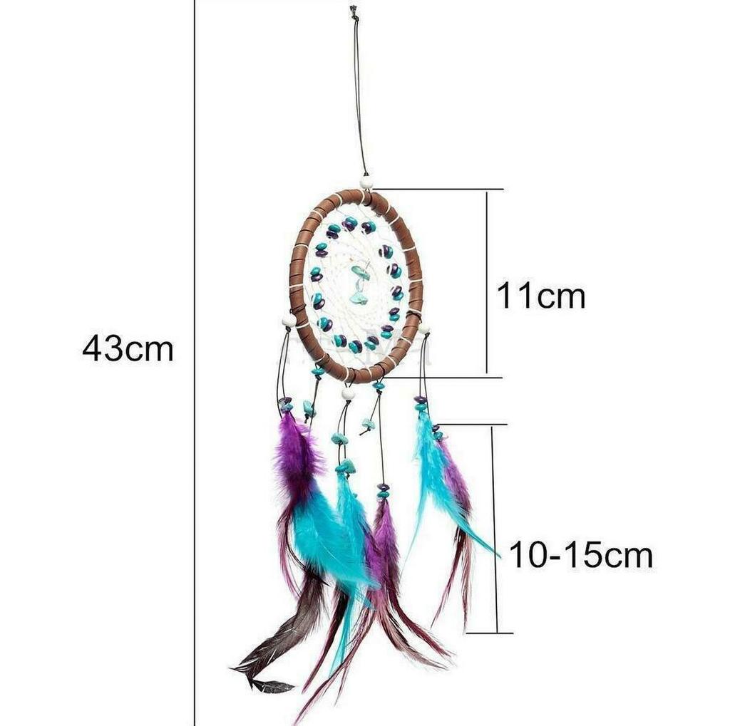 Ловец снов «Бирюзовый Артизан» - Подвеска на зеркало автомобиля и настенный декор, Значимая идея для подарка