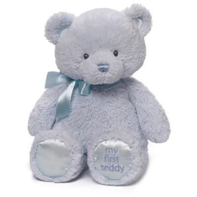 GUND Мой первый плюшевый мишка Синий M 6048624