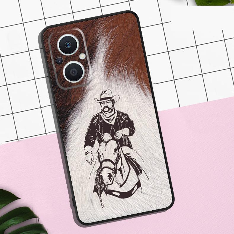 Западный Ковбойский Чехол Для OPPO Reno 7 8 10 11 12 13 Pro 13F 12F 11F 8T OPPO Find X8 Pro X6 X3 X5 Lite