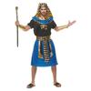 Adult Men Egyptian Pharaoh Costume Carnival Party Native Egyptian Cosplay Suit Blue
