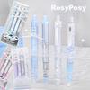 Набор гелевых ручек RosyPosy Signature 4 шт. 0,38/0,5 мм Литературный стиль INS Балетный стиль Нажимные гелевые ручки Комплект, Высокая ценность Быстросохнущие Эстетичные Пишущие Подарок