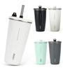On TYESO Tumbler with Stainless with Vacuum Keeps Hot or Easy To Direct No Large 2025 Upgraded Version [Popular SNS] Straw, 470ml, Steel, Lid,