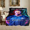 1pc Digital Print Nap Blanket, Erling Haaland Blanket for Home Use, All Season Warmth, Christmas and Valentine's Day Gift Blanket
