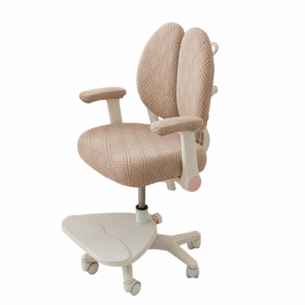 Водонепроницаемая вращающаяся накидка на стул Эластичная Защитная от грязи Накидка на детский стул Двойная спинка Дышащая Эластичная Защита сиденья