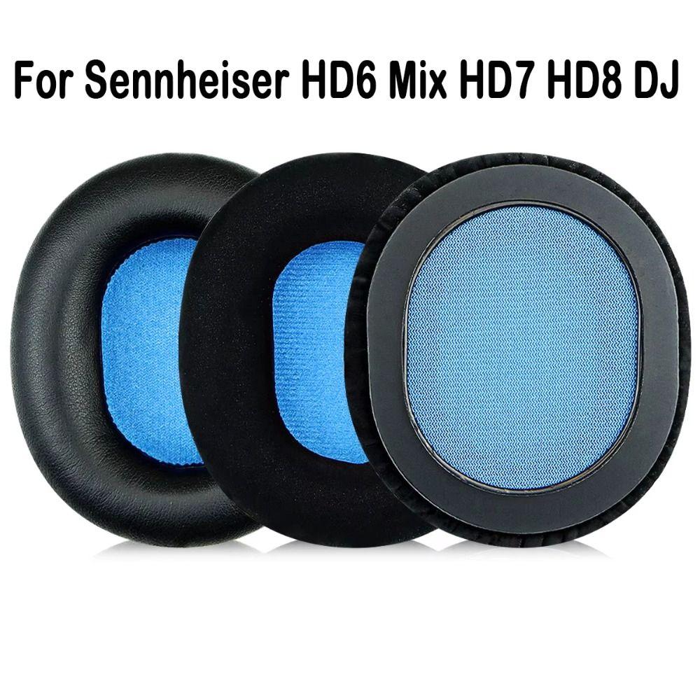 Replacement Ear Cushion Headset Earmuff for Sennheiser HD6 Mix HD7 HD8 DJ Headphone Accessories