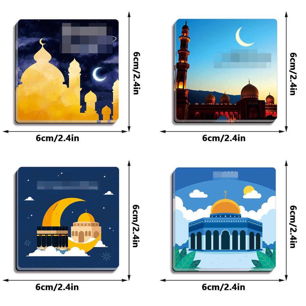 Middle Eastern Ethnic Style Acrylic Refrigerator Magnet - Festival Home Decor Sticker