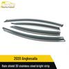 Mazda 3 Rain Deflector: 20 Models Stainless Steel Trim Strip