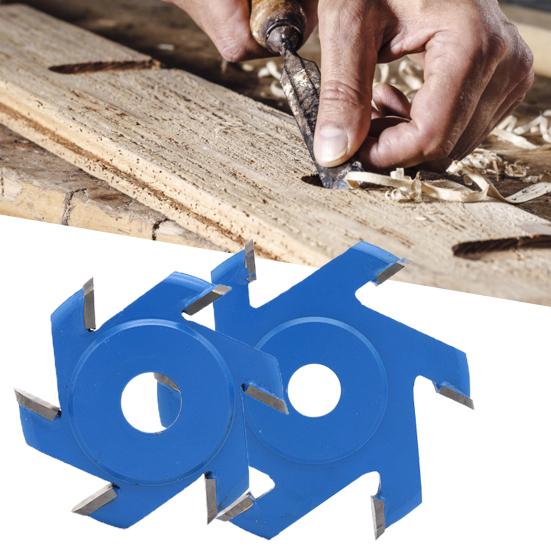 75 мм 80 мм 90 мм 100 мм фреза с шестью зубьями высокая эффективность прочный острый тонкий мастерство резьба по дереву диск столярные изделия