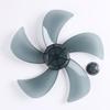 12/14 дюймов 5 листьев лопасти вентилятора бытовые пластиковые бесшумные лопасти вентилятора с гайкой для вентилятора настольная подставка вентилятор общие аксессуары