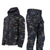 New Military Uniform Combat Suit Soft Shell Waterproof Tactical Jacket + Pants for Camping Hiking