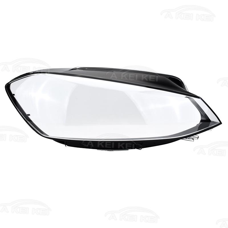 For Volkswagen VW Golf 7.5 2018- Car Headlight Cover Headlamp Shell Lens Clear