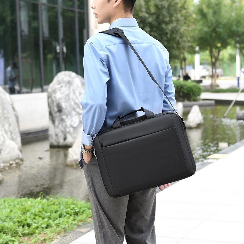 Портфель большой вместимости для мужчин и женщин: Сумка-мессенджер для ноутбука 15,6" и офиса