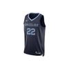 Баскетбольная майка Memphis Grizzlies Icon Edition 2022/23 с принтом логотипа Мужская майка Темно-синий DN2010-423