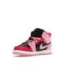 Кроссовки Air Jordan 1 Mid TD Coral Chalk Baby Pink Rush-Pink Black 640735-662