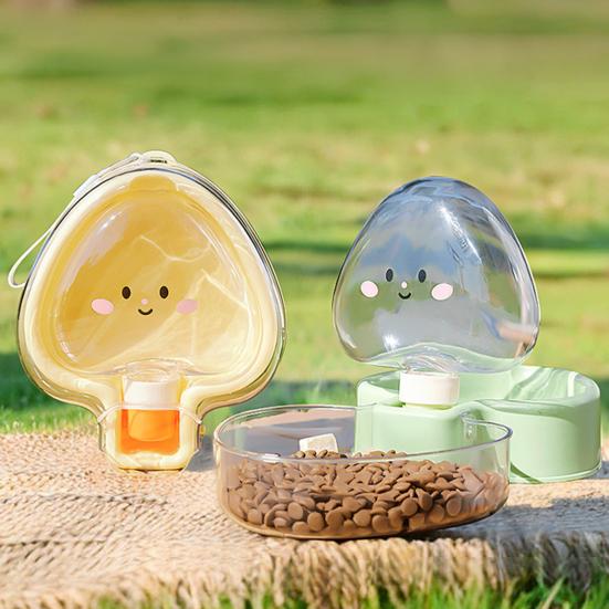 Портативная складная бутылка для воды для домашних животных, водонепроницаемая поилка для собак с миской для походов, прогулок на природе, кемпинга, путешествий