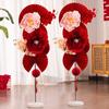 Decorative Wedding Fan Flower Column Set for Wedding and Engagement Room Arrangements